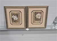 Floral Wall Hangings Rose & Orchid Pictures