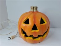 Light up pumpkin, jack-o-lantern