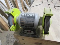 ryobi bench grinder (works)
