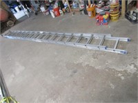 werner 32 ft aluminum ext. ladder