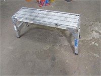 werner folding aluminum platform