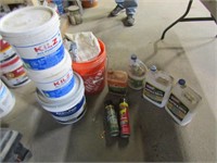 kilz,tile adhesive,chemicals & items