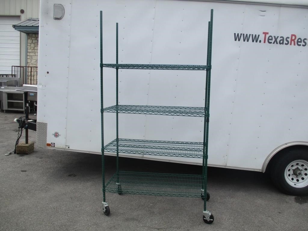 Metro Style Rack On Casters 48"x24"x92"