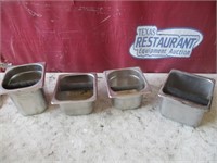 Bid X 4: Stainless Steel Food Containers
