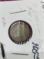 1829 Half Dime 90% silver