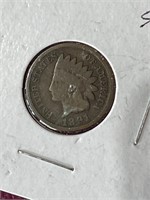 1891 Indian Head Penny
