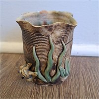 Hand Thrown Frog Pottery