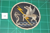 Flying horse w/lightening 129th Rescue Sq 70's Pat