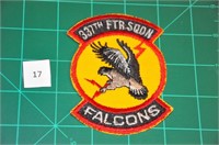 337th Ftr Sqdn Falcons 1980s USAF Military Patch