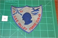 USS Valley Forge CVS-45 Military Patch 1960s