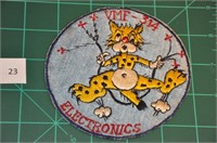 VMF-314 Electronics USMC Military Patch 1965-70 Vi