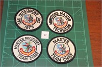 SAC Outstanding OMS 1975; Master Team Chief Patch