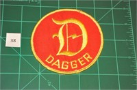 Dagger (F-102) USAF Military Patch 1970s