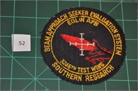 3246th Test Wing Eglin AFB USAF Military Patch 198