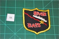 River Rats US Military Patch Vietnam War Era