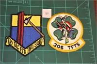 16th Tac Ftr Tng Sqd; 306 TFTS USAF Military Patch