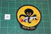 613th Tactical Fighter Sq USAF Military Patch 1980