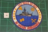 USS Ross DD-563 In Unison Unbeatable USN Military
