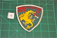 25th Fighter SQ USAF Military Patch Vietnam Era