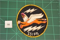 331 Fighter Interceptor Sq USAF Military Patch 196