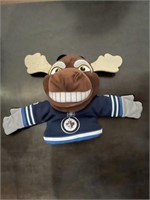 Wpg Jets Mickey Moose Hand Puppet Stuffie