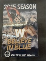 2015 Wpg Blue Bombers Season Ticket Box