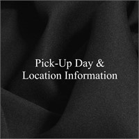 Pickup Day & Location Information