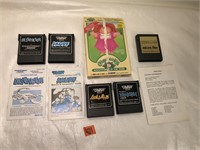 Lot of Coleco Vision Video Games, Manuals & More