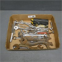 Tray Lot of Wrenches