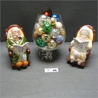 Christmas Ornaments - Lefton Retirement Banks