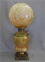 Hyacinth Gone with the Wind oil lamp - marigold