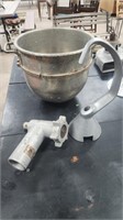 Commercial Mixing Bowl and attachments