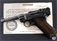 German WWII Mauser Luger P08 9mm 1937 Pistol