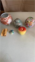 Lidded Vases and Decor