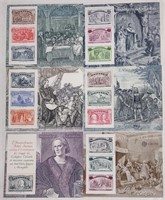 1942-1992 Voyage Of Columbus Stamp Sheet From