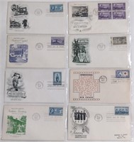 Lot Of 15 1950-1953 First Day Issue Covers