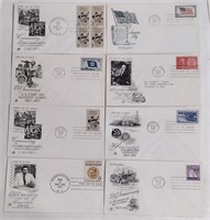 Lot Of 15 1957 First Day Issue Covers