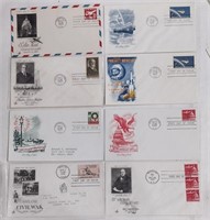 Lot Of 15 1962-1963 First Day Issue Covers