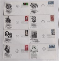 Lot Of 15 1965-1967 First Day Issue Covers