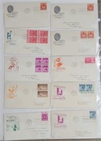 Lot of 10 FIrst Day Covers 1948