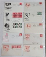 United States Airmail Lot of 10 First day Covers