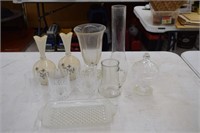 Vases / Clear Glassware
