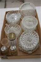 Glass Dishes / S & P Shaker