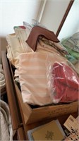 Entire Box of Fabric and Fabric Pieces