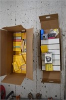 Box of Film / Photography Supplies