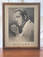 Bogart poster framed