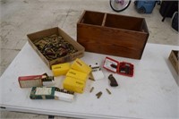 Wooden box & Ammo Casing
