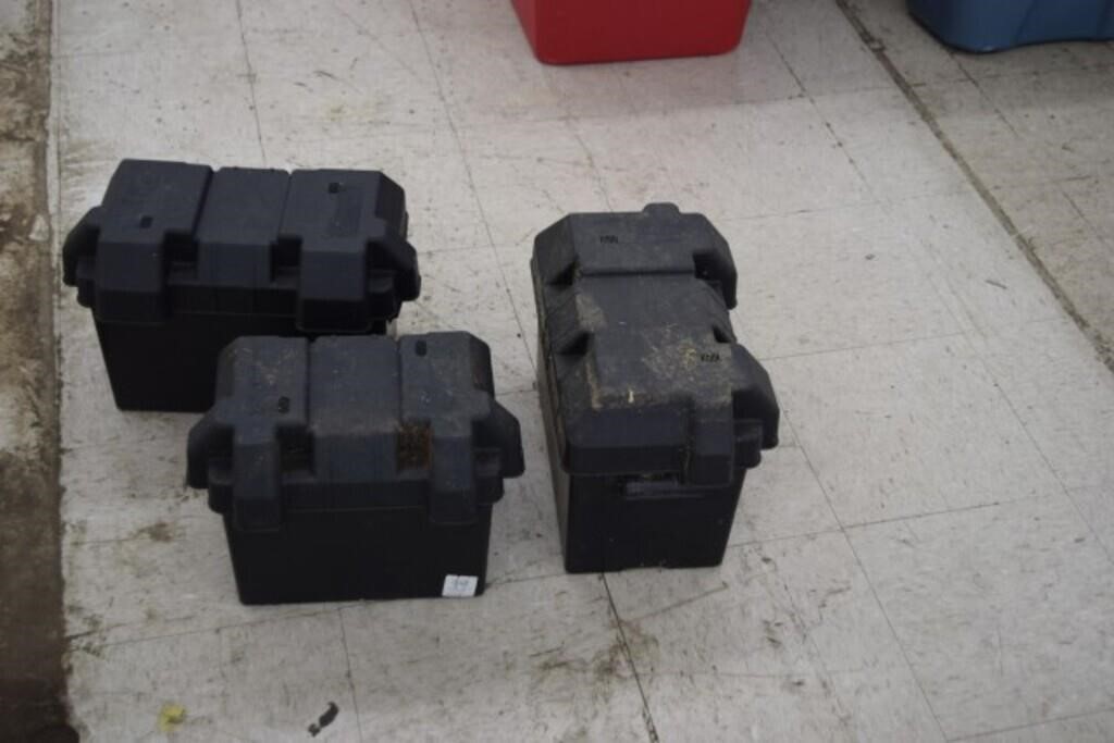 3 Battery Boxes