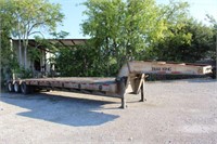 1997 Trail King Lowboy Trailer, 3 Axle Lowboy,