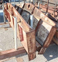 Spreader Bars, Approx. 8'L, 25 ton, Shop Made